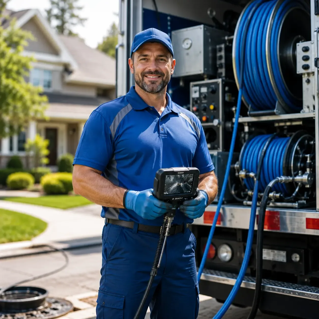 Local outdoor drain cleaning specialists in Manor, GA